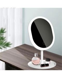 Miroir de Maquillage - Orientable - Tactile - Avec Eclairage led - 27 x 19 cm