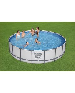 Piscine hors sol Steel Pro Max ronde D 549 x 122 cm + filtre à cartouche