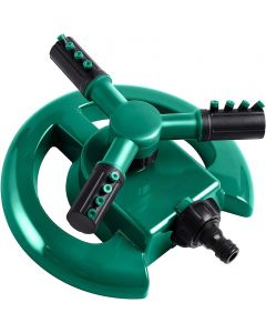 Arroseur  Automatique Rotatif À 3 Bras À 360° - Vert