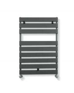    SÈCHE SERVIETTE 80/50 ALUMINIUM NOIR  RETTANGLO-8050NRRTT