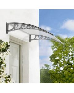 Abri de porte Alluminox+ - largeur 2 m - protection durable
