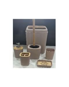 Accessoires salle de bain B-H44-81- Beige
