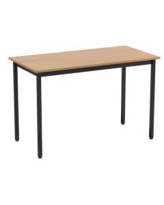 Table de restaurant - Acier - MDF Marron - L x l x H(120 x 80 x 74)cm