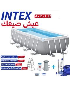 INTEX - Piscine Intex  - 4X2X1,22