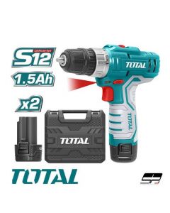Perceuse-visseuse Total TDLI12325 - Sans Fil Double Batteries Lithium 12V