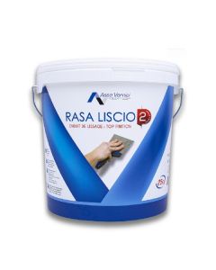 Enduit de finition  RASA 2 "LISCIO" 1KG 300/m²/mm ASSO VERNICI