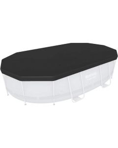 Bâche de protection pour piscine tubulaire ovale Bestway - 4,27 x 2.5
