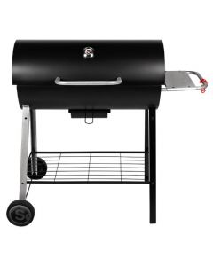 Barbecue charbon Michigan - acier laqué - chariot avec thermomètre