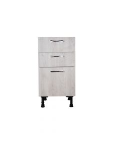 Meuble de cuisine BAS 45 avec 3 tiroirs - POUR TIROIR & 1 J-FAC-T 45 - MY KIT