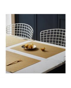 Lot de 6 Sets de Table DORE , en PVC Tissé Lavables