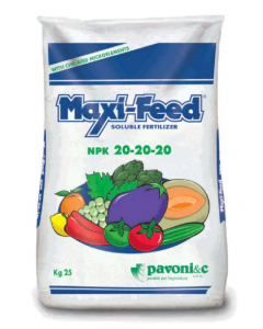 Engrais NPK 20-20-20 pavonic 25kg - Maxi feed