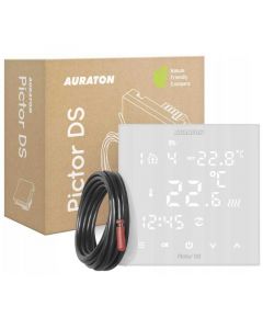 THERMOSTAT DGITAL ENCASTRÉ BLANC  AURATON PICTOR DS - CC240305
