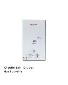 Chauffe-Bain Florence 10 Litres Blanc - Gaz Bouteille