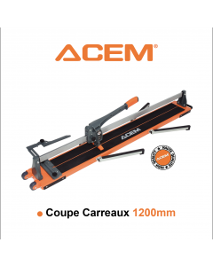 COUPE CARREAUX PROFESSIONNEL 1200MM Noir & Orange - 280900020 - ACEM
