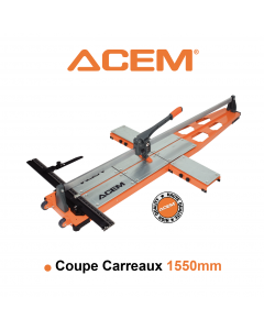 COUPE CARREAUX PROFESSIONNEL 1550MM Noir & Orange - 280900055 - ACEM