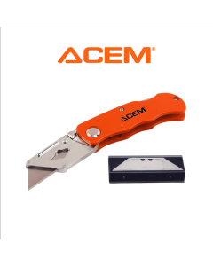 Couteau pliable multi-usage c - orange