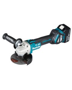 Meuleuse angulaire MAKITA DGA513RTJ - 125 mm 18 V Li-ion Brushless 5 Ah