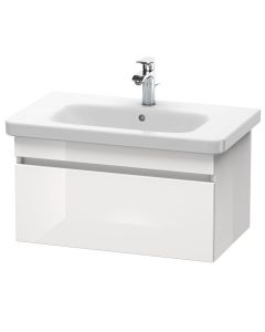 DuraStyle Meuble sous lavabo suspendu - 800 x 455 mm - Blanc Brillant DURAVIT