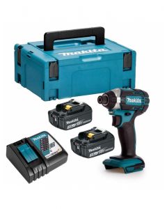 Visseuse à Choc 165Nm 18V - MAKITA - 2 Batteries Li-ion 3Ah - DTD152RTJ