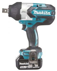 Boulonneuse à Choc 1050Nm 3/4" 2Batt. 5Ah Li-ion LXT18V Brushless - MAKITA DTW1001RTJ