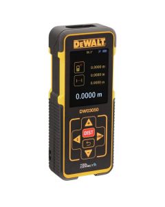 Télémètre laser DEWALT DW03050 – 50 m, Bluetooth, Fonction Pythagore, Garantie 3 ans