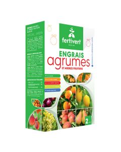 ENGRAIS AGRUMES ET ARBRES FRUITIERS 2KG FERTIVERT