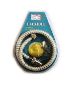 Flexible De Toilette 1M Blanc - Ksan