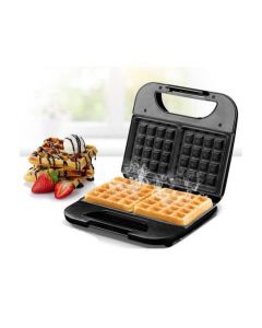 Gaufrier compact 750W plaques antiadhésives – KIWI