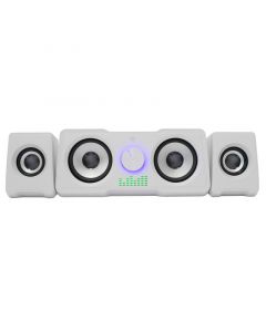 Haut-parleurs PC White Shark SPEAKERS - Blanc Tunisie