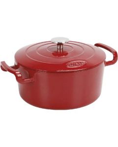 Faitout Sitram Fonte 5 Litres Rouge (711086)