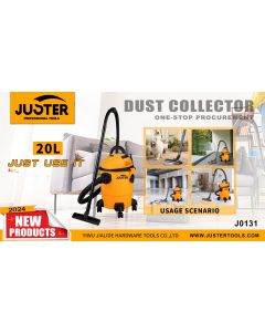 Aspirateur Eau et Poussières - 20 L - JUSTER