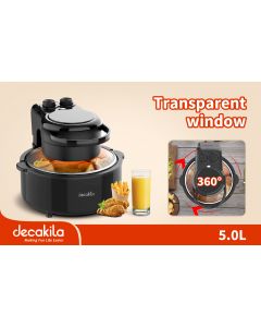 Friteuse 5L 1200W - Decakila - Panier amovible - KEEC045B