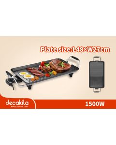 Gril 1360W - Decakila - 480x270mm - KEEC055B