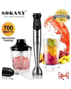 Mixeur Plongeant Sokany sk748 - sk748-4 - 700 W - 2 Vitesses
