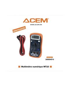 Multimètre numérique ACEM  MT10 280884010 - Performant et durable. 