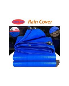 Bâche de Protection COMEQ PRO - 3 X 3 m - Imperméable - Bleu 