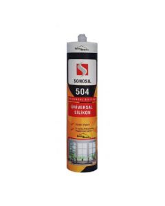 Silicone universel SONOSIL 504  - 280 ml - blanc 