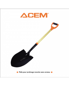 Pelle pour jardinage manche anneau - ACEM