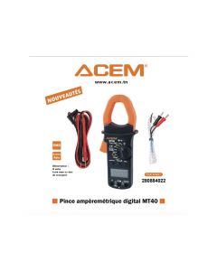 Pince ampèremétrique ACEM MT40 280884022 - Performant et précis