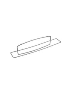 Porte serviettes : 40x7x10 cm - Gris 