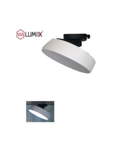 Projecteur led sur rail - 24W - Lumière Blanc Chaud (3000k) - Lumix