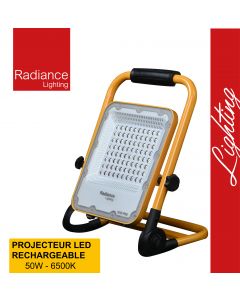 PROJECTEUR PORTABLE LED 50W JAUNE TG01 - RADIANCE LIGHTING
