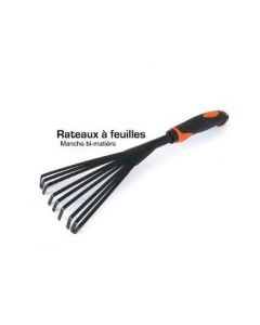 Râteaux a feuilles manche BI-M noir & orange 280710344 - ACEM