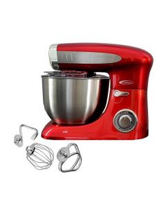 Robot pétrin -TRO-1065 -5 Litres -1000W - Rouge - Techwood