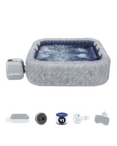 Spa carré Lay-Z-Spa San Francisco Hydrojet Pro - 230*230