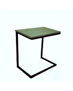 Table Multitâche - Gris - 60x40x62 - Bois et Acier