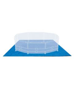 Tapis de sol pour piscine - 4,57 m