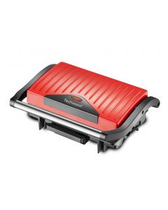 Panini grill inox rouge-TECHWOOD