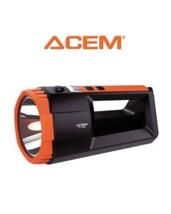Torche LED 5W TL105 noir & orange - 280132105 - ACEM