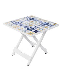 SOTUFAB - Table Basse Pliante Plastique THAPSUS Carré 54x54xH48